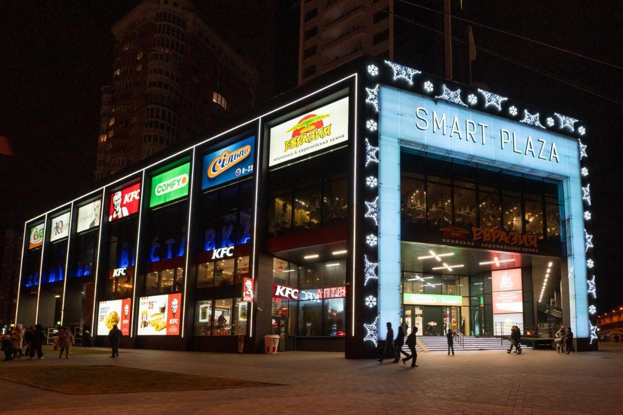 Apartment Smart Plaza Obolon' Kiev Ngoại thất bức ảnh